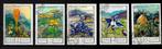 Timbres Flore Russie, Verzenden, Gestempeld