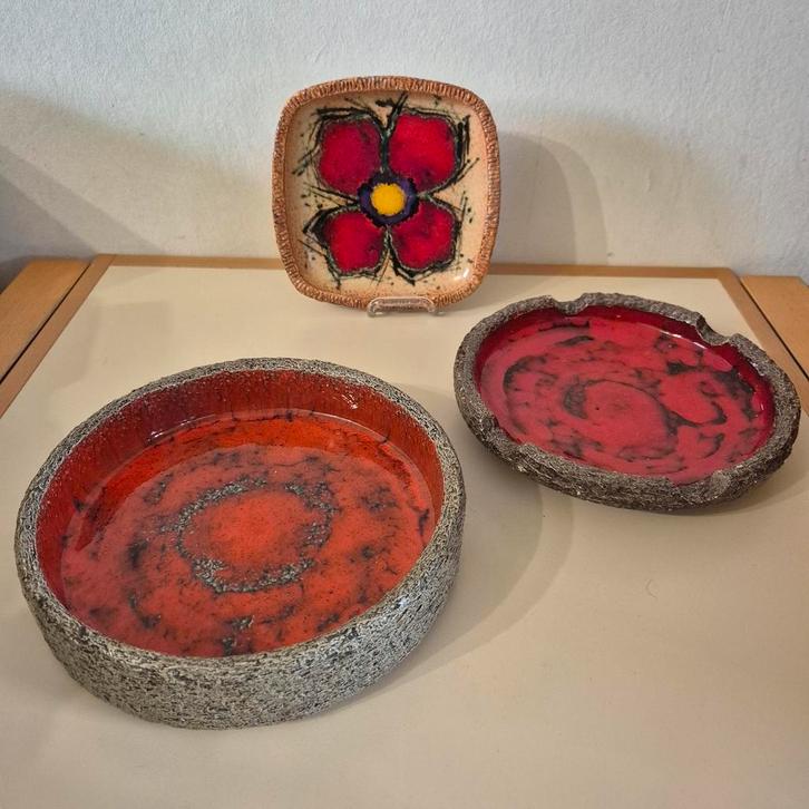 Jan van Erp keramiek, schalen, Antiek en Kunst, Antiek | Keramiek en Aardewerk, Ophalen of Verzenden