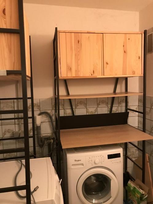 wandmeubel voor opberg- of wasruimte, Huis en Inrichting, Kasten | Wandmeubels, Gebruikt, 200 cm of meer, Minder dan 150 cm, 25 tot 50 cm