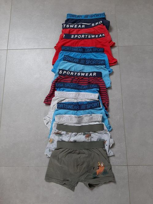 💙 Pakket boxershorts maat 110/116 (12 stuks), Kinderen en Baby's, Kinderkleding | Maat 110, Gebruikt, Jongen, Nacht- of Onderkleding