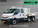Iveco Daily 35C15 3.0L Kipper met Kist Maxicargo Airco Cruis, Auto's, Stof, Gebruikt, Iveco, Wit