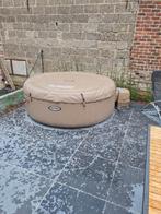 Intex opblaas jacuzzi 4p, Tuin en Terras, Ophalen, Zo goed als nieuw, Afdekzeil