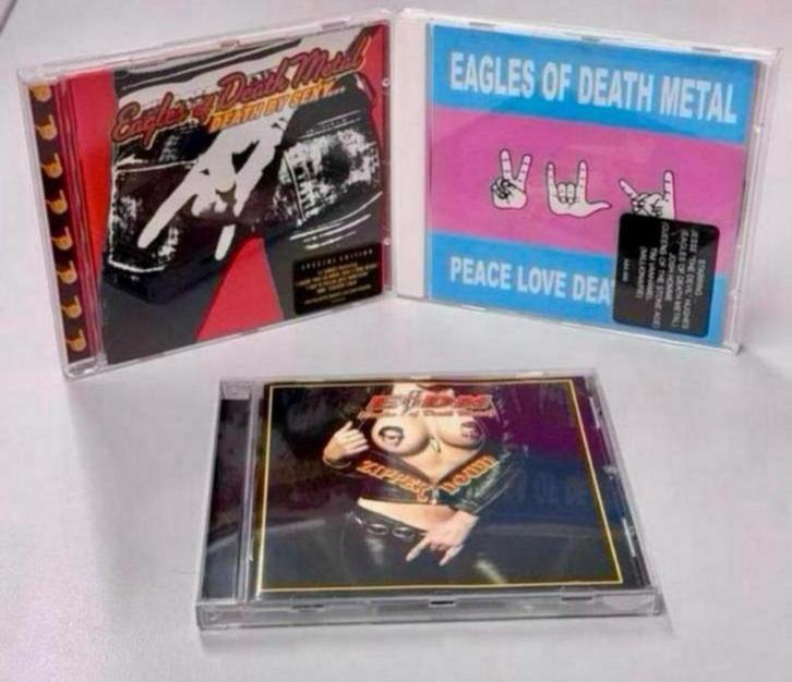 3X Speciale CD cds Eagles Of Death Metal - Rock hardrock, Cd's en Dvd's, Cd's | Hardrock en Metal, Zo goed als nieuw, Ophalen of Verzenden