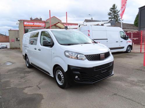 Fiat Scudo Double Cabine 27.750€ HTVA, Autos, Fiat, Entreprise, Achat, Scudo, ABS, Caméra de recul, Airbags, Air conditionné, Android Auto