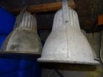 oude industriële lampen 4 stuks, Huis en Inrichting, Ophalen