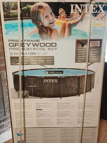 Piscine Intex Greywood Prism 457x122 encore dans l'emballage, Enlèvement, Comme neuf
