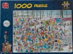 Puzzel Jan Van Haasteren 'Op glad ijs' 1000 stukjes, Comme neuf, 500 à 1500 pièces, Puzzle, Enlèvement