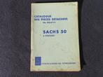 SACHS 50 catalogue pièces FLANDRIA ROYAL NORD, Utilisé