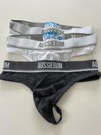 Nieuwe String Heren maat M, Kleding | Heren, Verzenden, Wit, Aussiebum, Slip