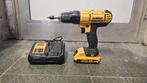 dewalt boormachine + 2Ah + lader, Doe-het-zelf en Bouw, Gereedschap | Boormachines, Ophalen, Gebruikt, Boormachine