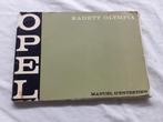 Opel Kadett Olympia 1968-69-70 - Manuel d'entretien 95 pages, Enlèvement ou Envoi