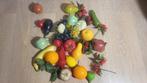 Kunststof groente- en fruitset - realistische decoratie, Ophalen of Verzenden