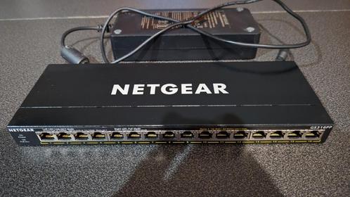 Switch Netgear GS316PP, Informatique & Logiciels, Commutateurs réseau, Enlèvement