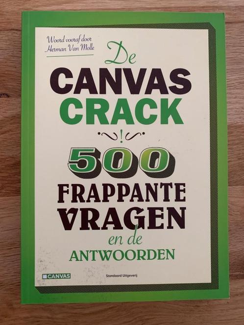 De Canvas Crack  500 Frapppante Vragen en de antwoorden, Boeken, Film, Tv en Media, Zo goed als nieuw, Media, Ophalen