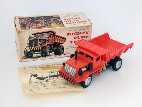 oud speelgoed Mighty Dump Truck, Verzamelen, Speelgoed, Gebruikt, Ophalen of Verzenden