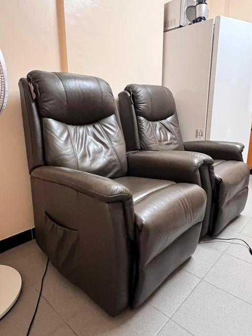 Relax zetel 1 stuks in perfecte nieuwstaat, Huis en Inrichting, Fauteuils, Zo goed als nieuw, Leer, Ophalen