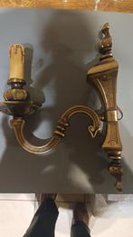 Koperen wandlampen, Huis en Inrichting, Lampen | Wandlampen, Ophalen, Zo goed als nieuw