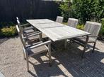 Tuinset, Tuin en Terras, Ophalen, Gebruikt, 6 zitplaatsen, Teakhout