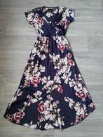 Asymmetrische jurk met bloemenprint Lola Liza mt S, Kleding | Dames, Jurken, Blauw, Ophalen of Verzenden, Onder de knie, Zo goed als nieuw