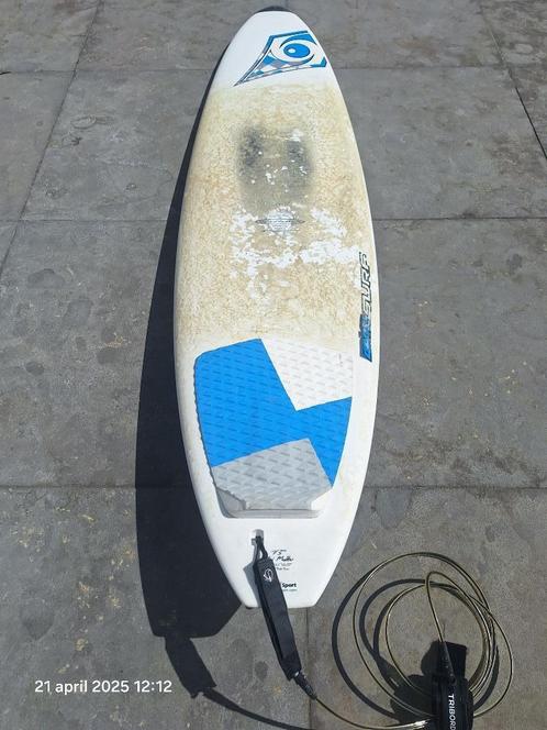 Surfboard Mini Malibu 7'3" Bic Surf, Watersport en Boten, Golfsurfen, Gebruikt, Longboard, Met vinnen, Met koord, Ophalen