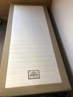 2 boxsprings NOX met 2 pocketspring matrassen NOX, Ophalen, Warm klassiek, Beige, Tweepersoons
