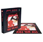 Metallica – Kill em All puzzel 500 stukjes Nieuw Rocksaws, Nieuw, Ophalen of Verzenden, 500 t/m 1500 stukjes, Legpuzzel