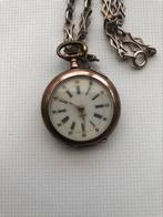 Set van zakhorloges, Handtassen en Accessoires, Horloges | Antiek, Met ketting, Ophalen of Verzenden