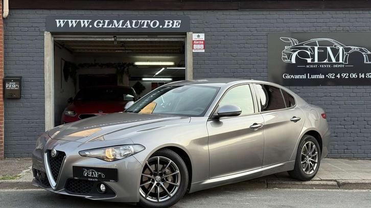 Alfa Romeo Giulia * RESERVEE * (bj 2017, automaat), Auto's, Alfa Romeo, Bedrijf, Te koop, Giulia, 4x4, ABS, Airbags, Airconditioning
