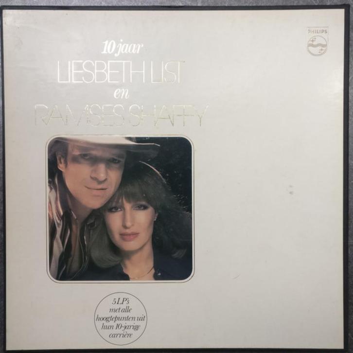 Liesbeth List En Ramses Shaffy – 10 Jaar, Cd's en Dvd's, Vinyl | Nederlandstalig, Gebruikt, Levenslied of Smartlap, 12 inch, Ophalen of Verzenden