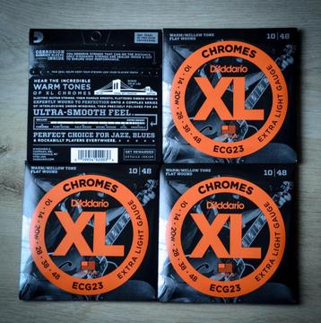 D'Addario ECG 23 - Set van 4 - NIEUW beschikbaar voor biedingen