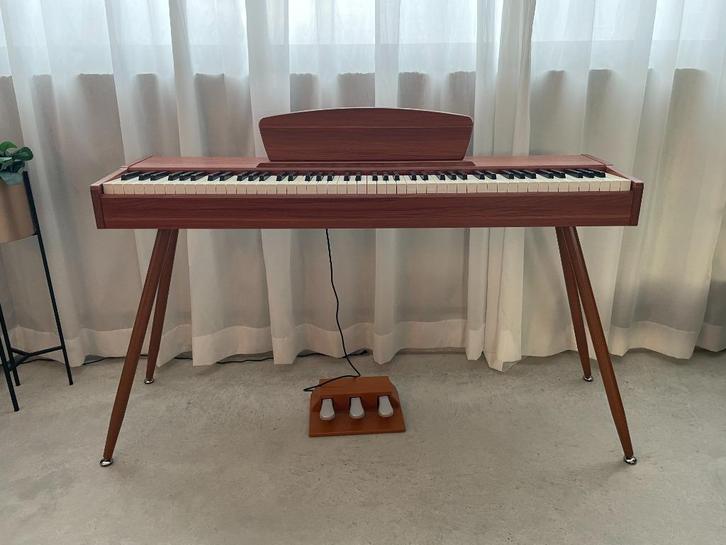 donner DDP-80 digitale piano NIEUW IN DOOS, Muziek en Instrumenten, Piano's, Nieuw, Piano, Bruin, Digitaal, Ophalen of Verzenden