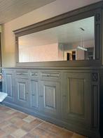 Massieve houten eetplaats 4 delen, Antiek en Kunst, Antiek | Meubels | Kasten, Ophalen