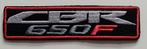 Patch Honda CBR650F - 127 x 33 mm, Motoren, Ophalen of Verzenden, Nieuw