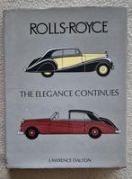 Rolls-Royce - L'élégance continue par Lawrence Dalton, Livres, Autos | Livres, Autres marques, Comme neuf, Lawrence Dalton, Envoi