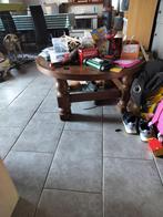 Gratis ronde stevige salontafel, Huis en Inrichting, Ophalen, Gebruikt, Rond