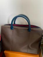 Originele lederen Ted Baker akte/ laptop tas, Ophalen, Zo goed als nieuw, Bruin