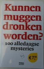 KUNNEN MUGGEN DRONKEN WORDEN? 9789046814086, Comme neuf, Envoi