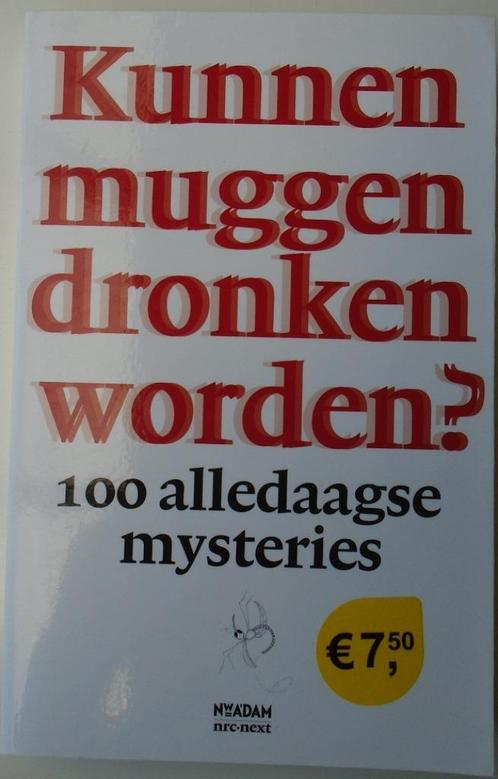 KUNNEN MUGGEN DRONKEN WORDEN? 9789046814086, Livres, Livres d'étude & Cours, Comme neuf, Envoi