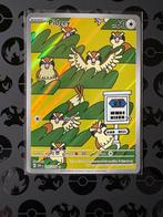 Pokemon kaart Pidgey OBF 207, Ophalen of Verzenden, Nieuw, Losse kaart, Foil