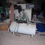 waterpomp met vat, Ophalen