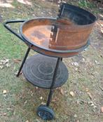 Vuurkorf of BBQ op wielen, Tuin en Terras, Ophalen, Gebruikt, Vuurkorf