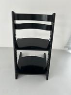 Stokke Tripp Trapp stoel zwart, Kinderen en Baby's, Kinderstoelen, Ophalen, Gebruikt