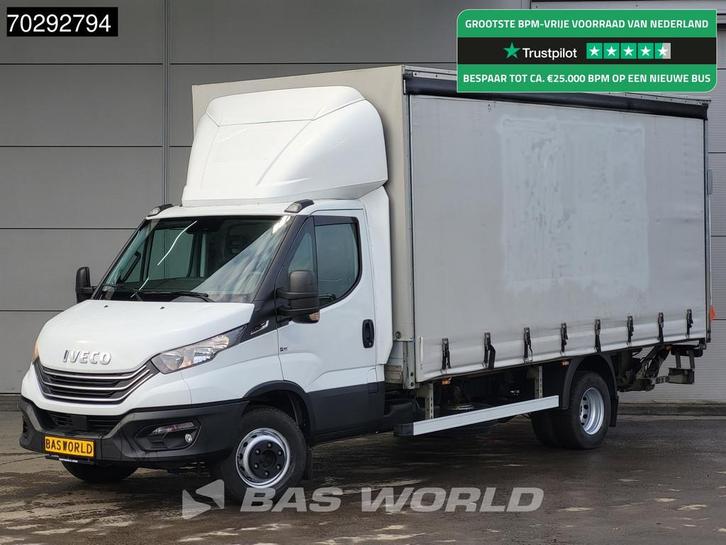 Iveco Daily 60C18 3.0L Automaat Laadklep 180PK Schuifzeilen, Auto's, Bestelwagens en Lichte vracht, Bedrijf, Te koop, Airconditioning