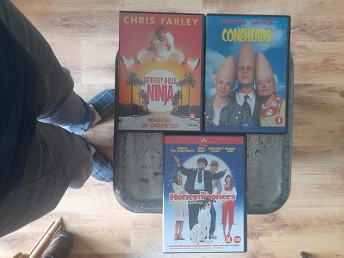 Coneheads, Beverly Hills Ninja en The Honeymooners, CD & DVD, DVD | Comédie, Comme neuf, Comédie d'action, À partir de 6 ans, Enlèvement ou Envoi