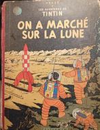Tintin on a marché sur la lune 1954, Livres, BD, Utilisé, Enlèvement ou Envoi