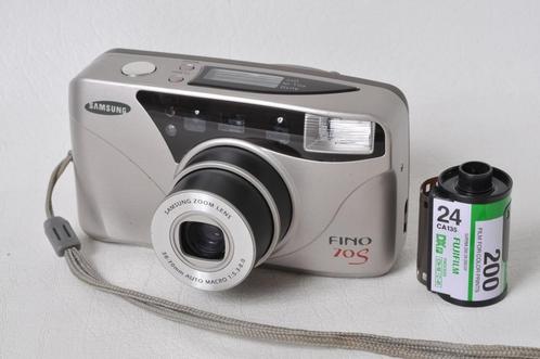 Samsung Fino 70 S + het hoesje. nieuwstaat, Audio, Tv en Foto, Fotocamera's Analoog, Zo goed als nieuw, Compact, Samsung, Ophalen of Verzenden