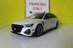 Modèles LJM Audi RS6 ABT Avant Glacier White 1/18, Enlèvement ou Envoi, Comme neuf, Voiture, Autres marques