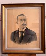 Dessin encadré 1902, Antiquités & Art, Enlèvement