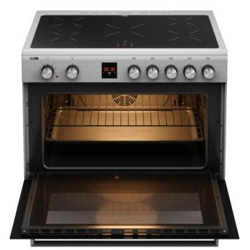 Etna FI590RVS inductiefornuis zwart 90cm nieuw laagste prijs beschikbaar voor biedingen