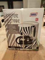 Koffiezet zebraprint Quigg, Elektronische apparatuur, Koffiezetapparaten, Ophalen, Nieuw, Koffiemachine